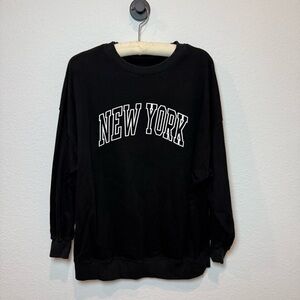 Black New York Sweatshirt